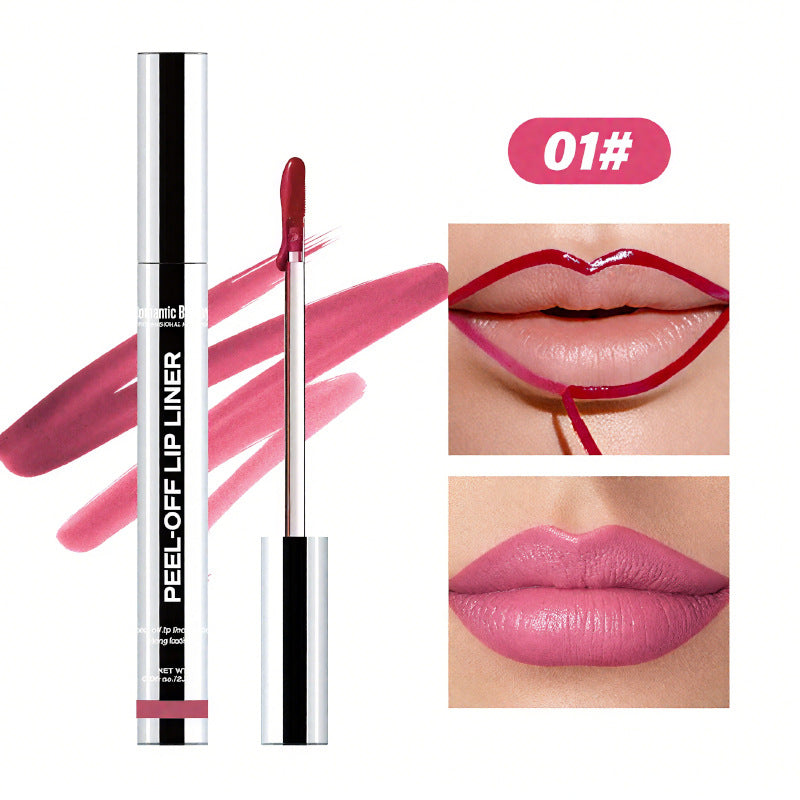 sacheu Lip STAY-N 3-PACK Lip Liner STAY-NPeel-Off Liners for Smudge-Proof All-Day WearVegan Cruelty-Free with Hyaluronic Acid &Squalane