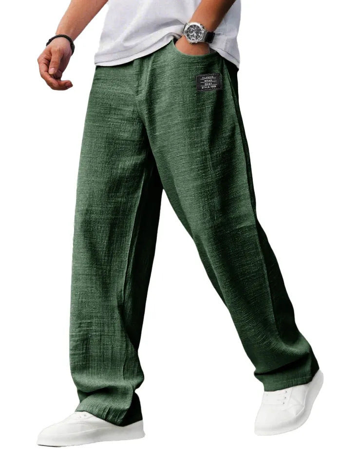 💕LAST DAY SALE 50% OFF!!💕Breathable Straight-Leg Trousers for Men