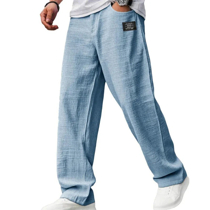 💕LAST DAY SALE 50% OFF!!💕Breathable Straight-Leg Trousers for Men